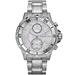 Michael Kors Accessories | Michael Kors Crystals Chrono Mother Of Pearl Silver Women's Watch Mk5567 | Color: Silver | Size: Os