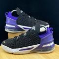 Nike Shoes | Nike Air Lebron James 'Laker' Basketball Shoes Chosen 1 Cw2760-004 Size 5y/ 6.5w | Color: Black/Purple | Size: 6.5