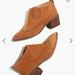 Madewell Shoes | Madewell Brown Suede Chelsea Boots J8292 Grayson Brogue | Color: Tan | Size: 10