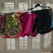 Nike Shorts | Nike And Reebox Jogging Shorts. Womens Size Small. Lot Of 3 | Color: Black/Purple | Size: S