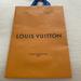 Louis Vuitton Storage & Organization | Louis Vuitton Paper Sack, Empty | Color: Blue/Orange | Size: Os