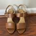 Michael Kors Shoes | Michael Kors Heeled Sandals. Size 7 | Color: Brown/Tan | Size: 7