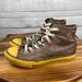 Converse Shoes | Converse Chuck Taylor All Star Hi Top Brown Leather Sneaker 312643 Youth Size 2 | Color: Brown | Size: 2b
