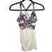 Lululemon Athletica Tops | Lululemon Sz 6 Wrap It Up Tank So Fly Butterfly Angel Wing Multi Nwt | Color: Black/White | Size: 6