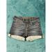 American Eagle Outfitters Shorts | American Eagle Womens Blue Midi Jean Shorts Size 0 Ladies Stretch Denim Casual | Color: Blue | Size: 0