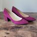 Nine West Shoes | Nine West Burgungy Heels - Burgundy | Color: Red | Size: 7