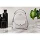 Kate Spade Bags | New Kate Spade Schuyler Mini Backpack Platinum Gray Saffiano Pvc Leather Bag | Color: Gray | Size: Mini