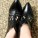 Nine West Shoes | Nine West Black Cut Out Booties Size 5 | Color: Black | Size: 5