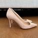 J. Crew Shoes | Jcrew Pump In Nude Suede - Made In Italy Size 7 (Fits 38) - Worn A Few Times | Color: Cream/Tan | Size: 7