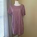 Madewell Dresses | Madewell Filmscore Red Casual Dress, Size M, Guc | Color: Red/White | Size: M