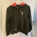 Disney Jackets & Coats | Disney Parks Disneyland Resort And Minnie Mouse Polka Dot Windbreaker Zip Jacket | Color: Black/Red | Size: S