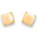 Kate Spade Jewelry | Kate Spade Square Stud Earrings Light Orange | Color: Gold/Orange | Size: Os