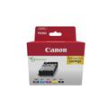 Canon PGI-580 CLI-581 BK C M Y PGBK Vorteilspack 5 Tintenpatronen (Schwarz, Cyan, Magenta, Gelb, Pigment-Schwarz) Original [Umweltfreundl. Recycle-Kartonverpackung 2024 mit Diebstahl Sicherung]