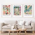 Henri Matisse Wall Art Canvas Henri Matisse Poster ​Matisse Landscape Poster Matisse Windows Prints Henri Matisse Prints Art Exhibition Posters for Wall Decor 16x24 Inch (set of 3) Unframed