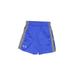 Under Armour Athletic Shorts: Blue Solid Activewear - Women's Size 4