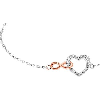 s.Oliver - Armband 925er Silber Armbänder & Armreife 1 ct Damen