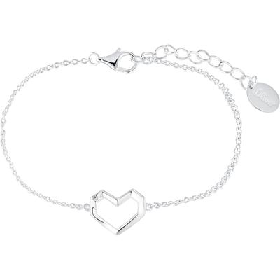 s.Oliver - Armband 925er Silber Armbänder & Armreife 1 ct Damen