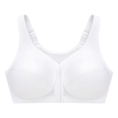GLAMORISE MagicLift Rückenstützender Vorderverschluss-BH - Weiss 105I Damen Image