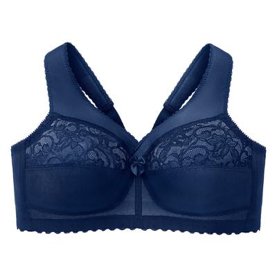 GLAMORISE - Original MagicLift-Stütz-BH - Blau Unterwäsche Damen