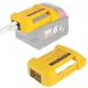 Support de chargeur rapide PD USB C pour Dewalt DCB200 batterie articulation ion Makita 18V Bosch