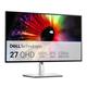 Dell U2724D UltraSharp 27 Zoll QHD (2560x1440) Monitor, 120Hz, IPS Black, 5ms, 98% DCI-P3, 2X USB-C, 2X DisplayPort, HDMI, 3X USB, 3 Jahre Garantie, Silber