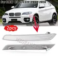 Per BMW X6 E71 E72 X5M 2008-2014 Luce di posizione laterale Paraurti anteriore Riflettore Lampada Indicatori di direzione Accessori auto 1 paio