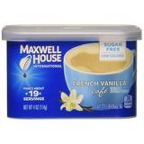 Maxwell House International French Vanilla Cafe 4 oz (Pack of 18)