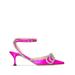 Double Bow 110mm Crystal-embellished Pumps - Pink - Mach & Mach Heels