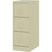 HBBOOMLIFE 22-in Deep 3 Drawer - Letter Width - Vertical Metal File Cabinet - Black - Commercial Grade - Fully Assembled