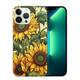 MAXPRESS Cute Case Compatible with iPhone 15 Case Clear for Women - Rugged Phone Case Funda Protector Protectores Cover Skin para Compatible with iPhone 15 (Sunflowers Yellow)