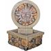 Water Fountain With LED Light - Chapoteo Del Sol Garden Decor Corner Fountain - Outdoor Water Feature