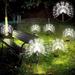 Home Deals up to 35% off Uhuya Christmas Solar Garden Lights Outdoor Waterproof Solar Stake Lights 120Pcs Led Solar Outdoor Lights for Yard Flower Bed Decoration B