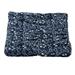 LIZEALUCKY Bone Printing Reversible Super Soft Warm Fluffy Sherpa Fleece Puppy Blanket Washable Portable Waterproof Dog Blanket for Small Dogs Cats Pets Four Size[M55*42CM]