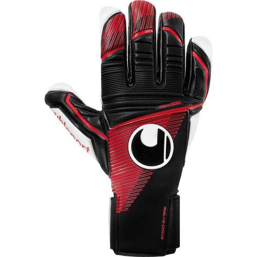 UHLSPORT Herren Handschuhe Powerline Absolutgrip HN, Größe 9,5 in schwarz/rot/weiß