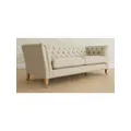 Laura Ashley Chatsworth Large 3 Seater Sofa, Oak Leg