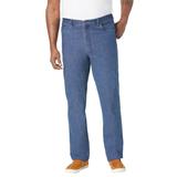 Men's Big & Tall Liberty Blues® Flex Denim Jeans by Liberty Blues in Medium Stonewash (Size 38 40)