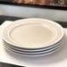 Kate Spade Dining | Kate Spade New York Sculpted Stripe Blush Set Of 4 Dinner Plates | Color: Cream/White | Size: Os