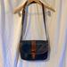 Coach Bags | Coach Sheridan Mayfield Euc Vintage Navy/Brown Leather Crossbody Bag | Color: Blue/Brown | Size: Os