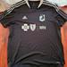 Adidas Tops | Blank Adidas Loons Minnesota United Mnufc Mls Soccer Futbol Jersey Kit Womens Xl | Color: Black/White | Size: Xl