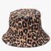 Kate Spade Accessories | Kate Spade New York Womens Printed Bucket Hat One Size Leopard Print Nwt | Color: Black/Brown | Size: Os