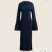 J. Crew Dresses | Jcrew Knit Ribbed Sweater Dress | Color: Blue | Size: S