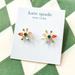 Kate Spade Jewelry | Kate Spade Firework Floral Studs Earrings Gold Multi Color | Color: Gold | Size: Os