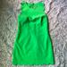 J. Crew Dresses | J. Crew Scalloped Edge Sheath Dress Size 0 | Color: Green | Size: 0