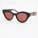 Gucci Accessories | New Gucci Sunglasses Gg0957s 005 Women Eyewear | Color: Black/Red | Size: Os