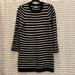 Madewell Dresses | Madewell Sweater Dress | Color: Black/White | Size: S