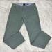 J. Crew Pants | J. Crew Men’s Green Flex Chino Driggs Pants W32/L30 | Color: Green | Size: 32