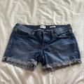 Madewell Shorts | Madewell Mid-Rise Boyfriend Denim Shorts Size 29 With 4” Inseam | Color: Blue | Size: 29