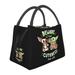 Disney Bags | New Gizmo & Grogu Baby Yoda Star Wars Lunch Bag Beware Cuteness Disney Nwot | Color: Black/Green | Size: Os