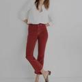 Madewell Pants & Jumpsuits | Madewell Cali Demi Bootcut Corduroy Pants Burnt Orange Amber | Color: Orange/Red | Size: 30