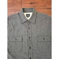 J. Crew Shirts | J.Crew Fleeced Lined Heavy Flannel Shirt Mens Size Xl | Color: Gray | Size: Xl